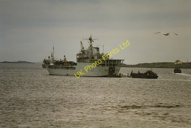 Photo 6"x4" NATO exercise, Aultbea Aultbea c1995