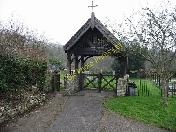 Photo 6"x4" Lych gate of St Mary's church Compton Dando Compton Dando c2008