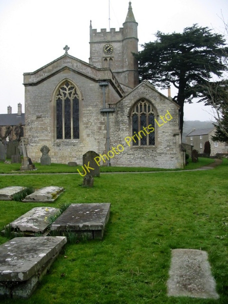 Photo 6"x4" The W end of St Mary's church Compton Dando c2008