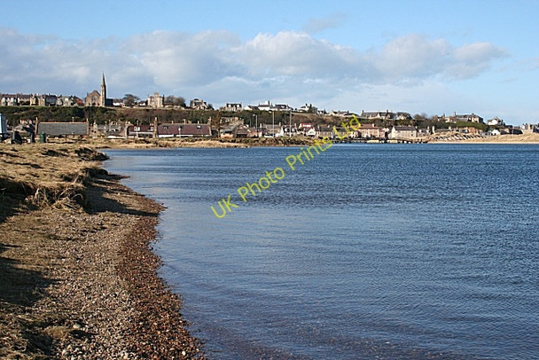 Photo 6"x4" High Tide in the Lossie Estuary Lossiemouth c2008