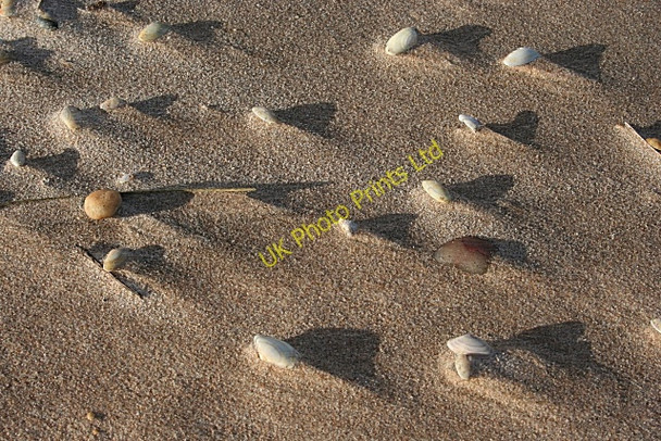 Photo 6"x4" Wind Erosion - Detail Lossiemouth c2008