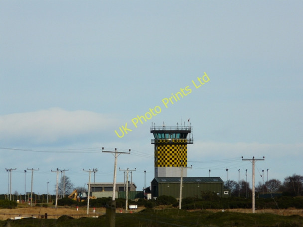 Photo 6"x4" Control tower at Tain Range Lochslin c2008
