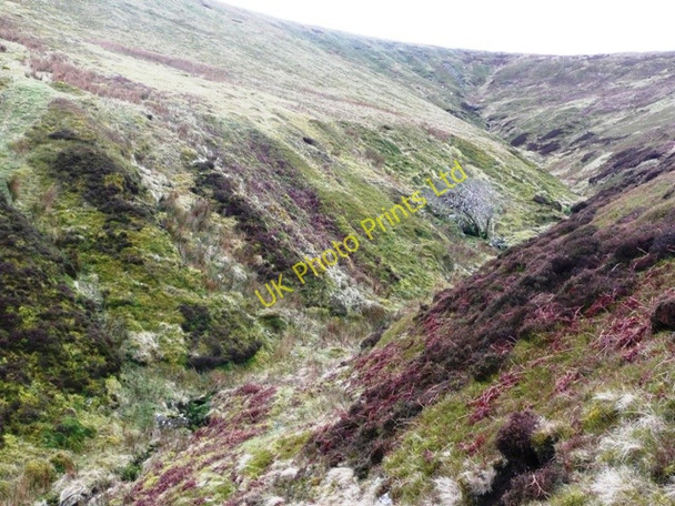 Photo 6"x4" Head of Cwm yr Helyg Capel-y-ffin c2008