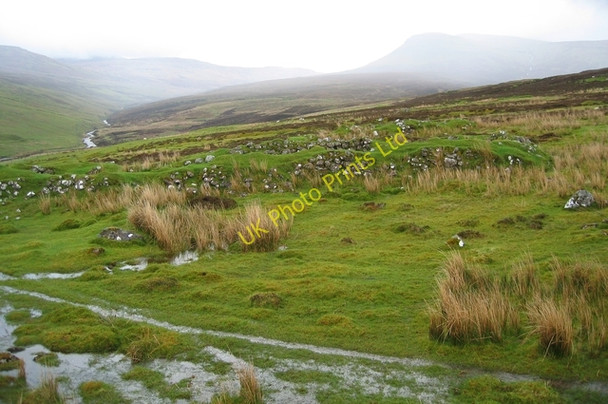 Photo 6"x4" Old settlement at Annishader Annishader c2006