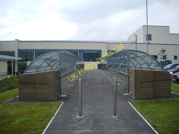 Photo 6"x4" Bike sheds, The Royal Blackburn Hospital Blackburn\/SD6827 c2007