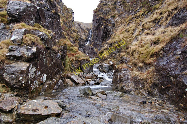 Photo 6"x4" Gorge of the Allt Mor an Fhinn Choire Tobar nan Uaislean c2008