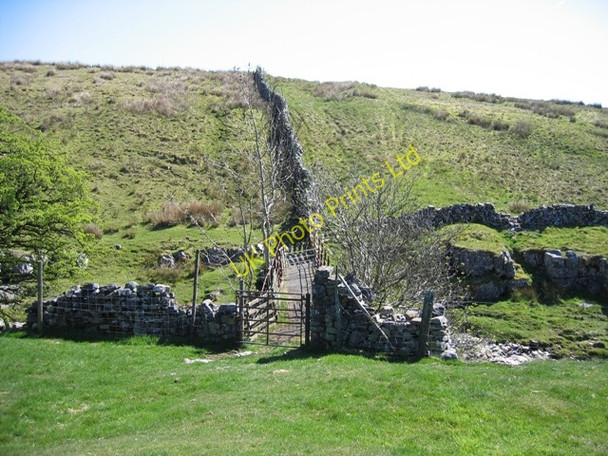 Photo 6"x4" Private footbridge over Thorn Gill Ribble Head\/SD7779 c2007
