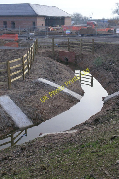 Photo 6"x4" Drainage for new Services Willington\/SK2928 c2008