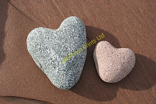 Photo 6"x4" Beach Boulders Porttannachy c2008
