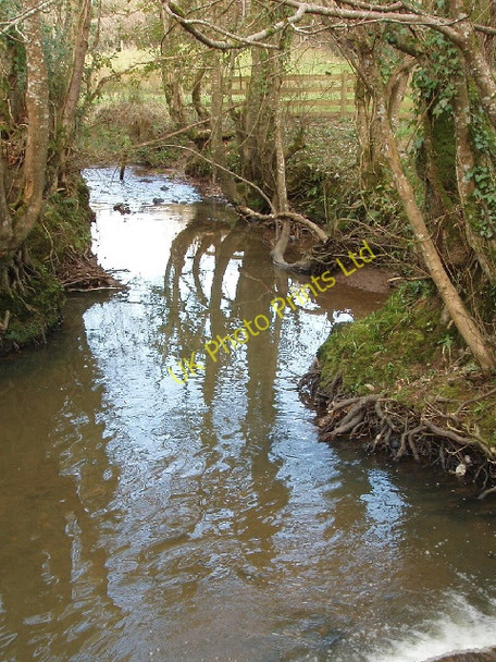 Photo 6"x4" Stream flowing to the Atlantic Jacobstow c2008