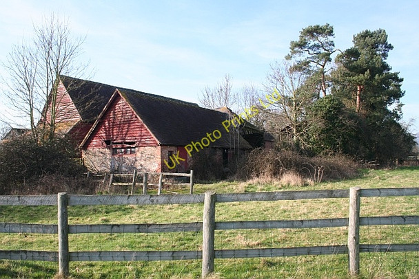 Photo 6"x4" Outbuildings, Hanley Hall Hanley Swan c2008
