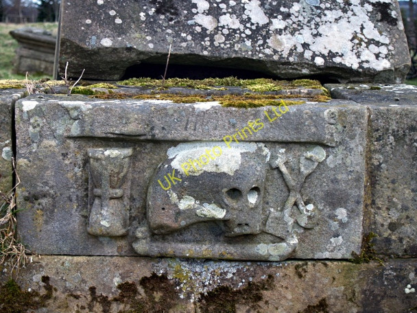 Photo 6"x4" Clerkington Church (remains, detail) Rosebery c2008