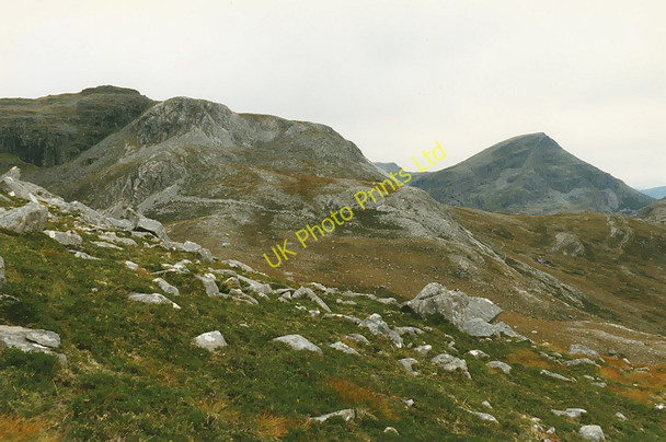 Photo 6"x4" Western slopes of Beinn Liath Mhor Coire Grannda c1996