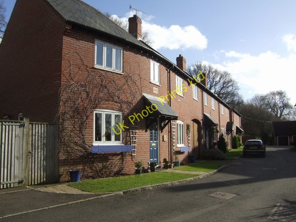 Photo 6"x4" Modern Terrace at Pymore Bridport c2008