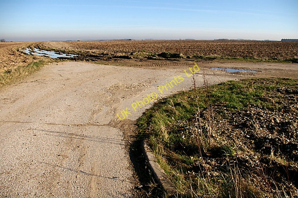 Photo 6"x4" Perimeter road Stainton le Vale c2008