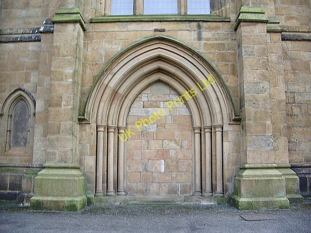 Photo 6"x4" Christ Church, Accrington, Doorway Accrington c2008
