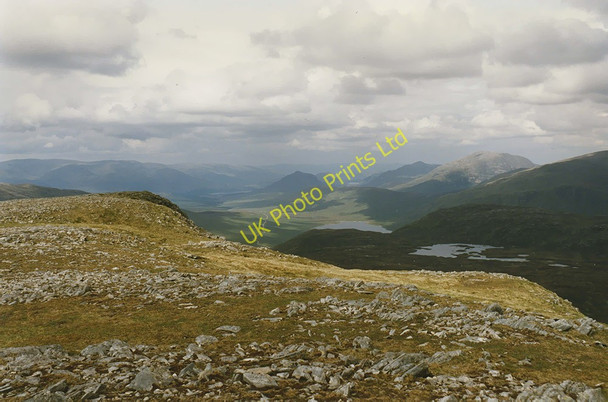 Photo 6"x4" View northeast from Beinn na Lap Beinn na Lap c1997