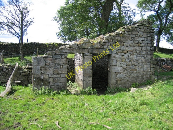 Photo 6"x4" Ruin at Old Accraplatts Kirkby Malham c2007