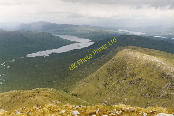 Photo 6"x4" View east from Spidean Mialach Spidean Mialach c1997