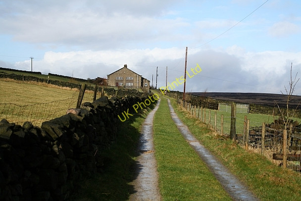 Photo 6"x4" Mount Pleasant Hebden Bridge c2008