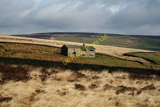 Photo 6"x4" Disused Farm at Clough Head Hebden Bridge c2008