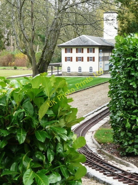 Photo 6"x4" Railway in Bolney Court Henley-on-Thames c2008