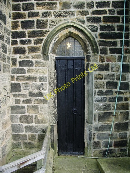 Photo 6"x4" Parish Church of St Wilfrid, Pool-in-Wharfedale, Doorway Pool\/SE2445 c2008