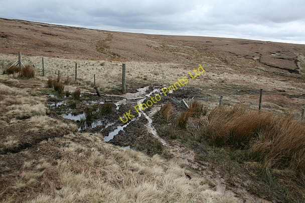 Photo 6"x4" Ruined Fence at the Top of Readycon Dean Denshaw c2008
