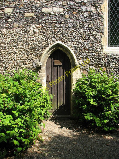 Photo 6"x4" St Botolph's church - priest door Aylsham c2007