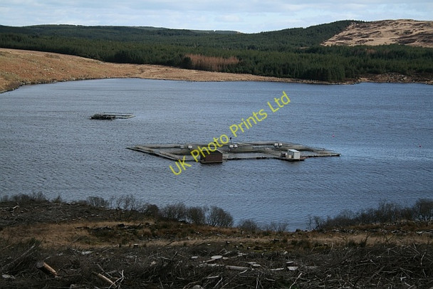 Photo 6"x4" Fish Farm on Loch Garasdale Loch Garasdale c2008