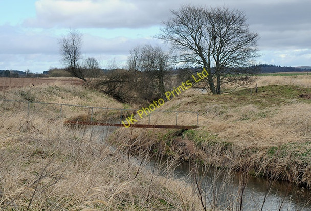 Photo 6"x4" Footbridge over the Dean Water Dunkenny c2008