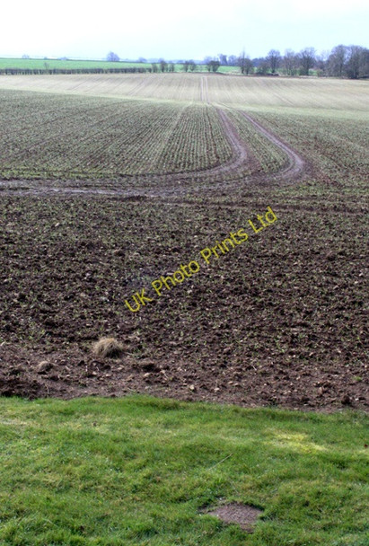 Photo 6"x4" Newly sown field Sudbrook\/SK9744 c2008