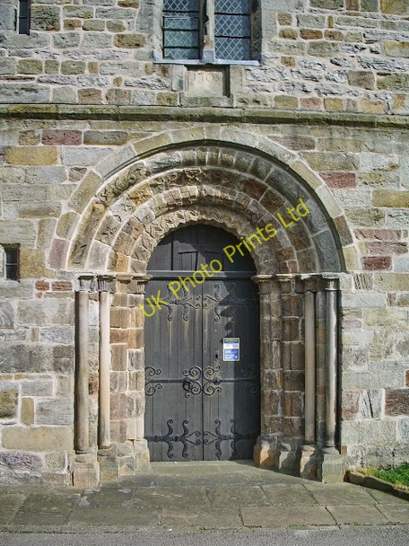 Photo 6"x4" St Mary's Church, Kirkby Lonsdale, Doorway Kirkby Lonsdale c2008