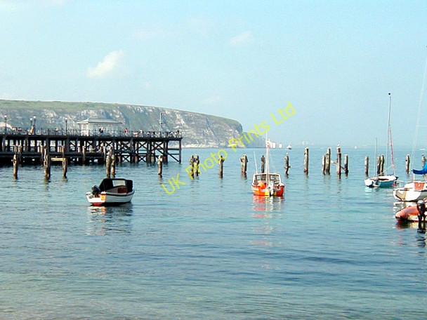 Photo 6"x4" Swanage Pier Swanage c2005