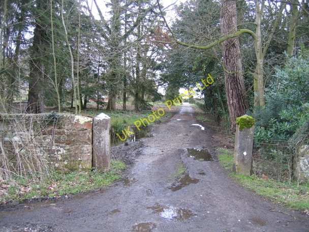 Photo 6"x4" Private entrance to Gwysaney Hall Cefn-eurgain c2008