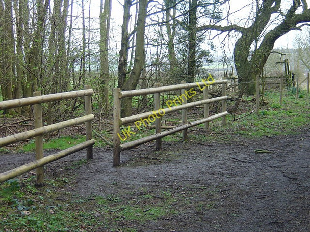 Photo 6"x4" Non-public footpath Gotham\/SK5330 c2008