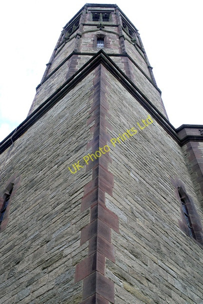 Photo 6"x4" Newborough church tower Newborough\/SK1325 c2008