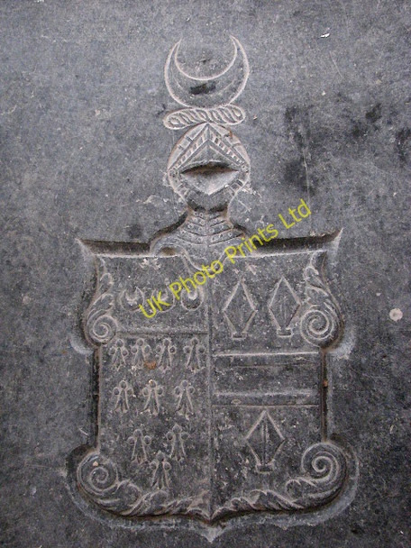 Photo 6"x4" The church of St Lawrence - tomb slab detail Beeston St Lawrence c2008