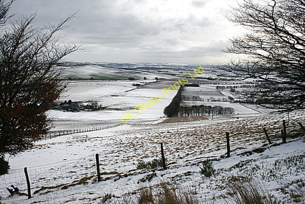 Photo 6"x4" View from the Hill of Tillymorgan Fisherford c2008