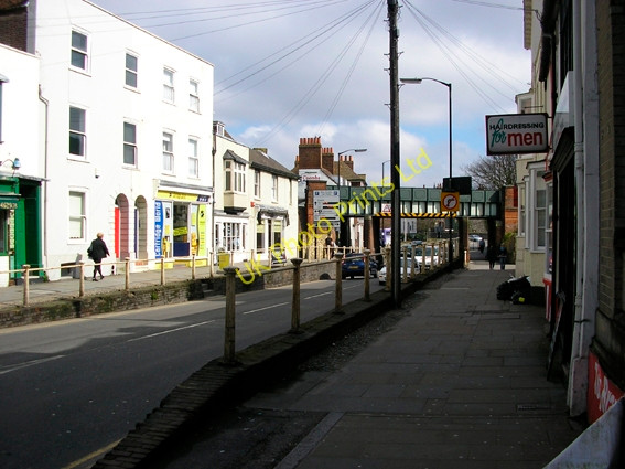 Photo 6"x4" Wincheap, looking towards  the railway bridge Canterbury\/TR1457 c2008