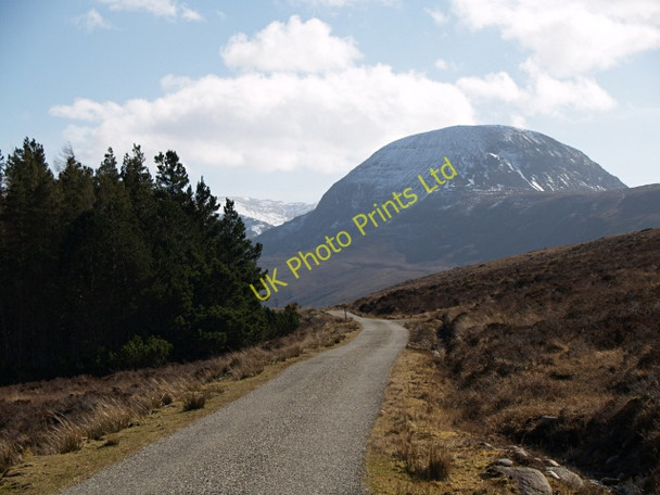 Photo 6"x4" Roadside view, Badluarach Badluarach c2008