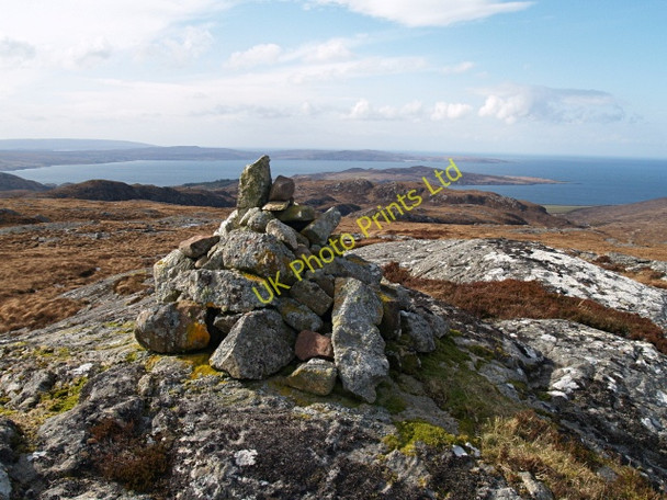 Photo 6"x4" Cairn, Carn na Glaic Buidhe Badluarach c2008