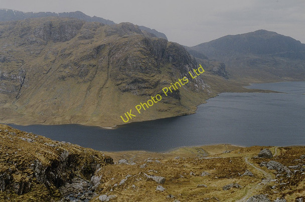 Photo 6"x4" View south west from by the Allt Bruthach an Easain Allt Bruthach an Easain c1999