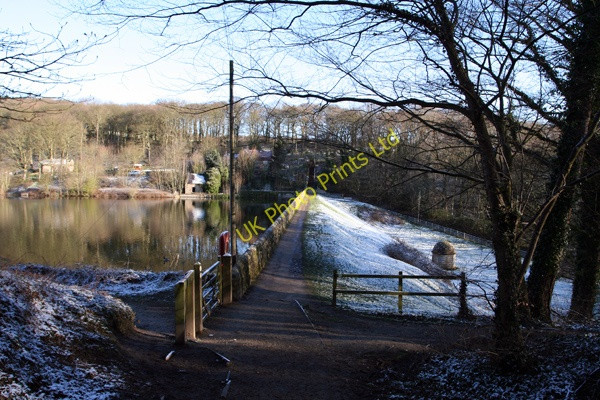 Photo 6"x4" Lower Linacre Reservoir Dam Old Brampton c2008