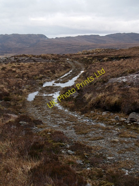 Photo 6"x4" Track, Meall nan Clachan Loch a' Chlaiginn c2008