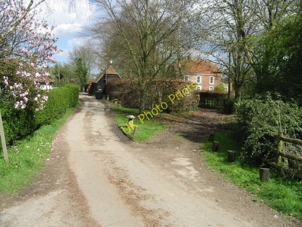 Photo 6"x4" Houses on Chapel Lane Blean c2008