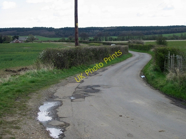 Photo 6"x4" View along Bogshole Lane Clapham Hill c2008