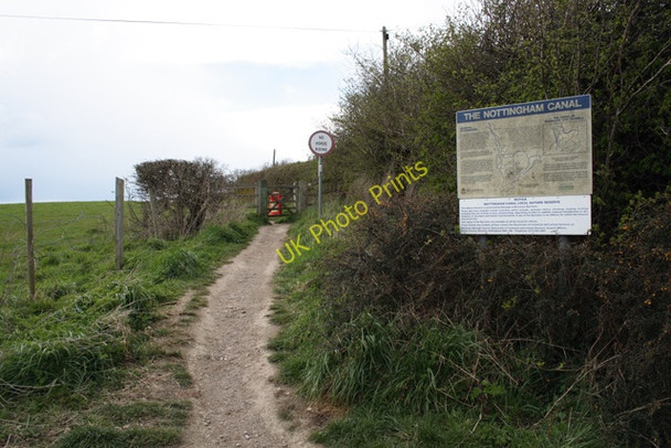 Photo 6"x4" Nottingham Canal Information Board Stapleford\/SK5037 c2008