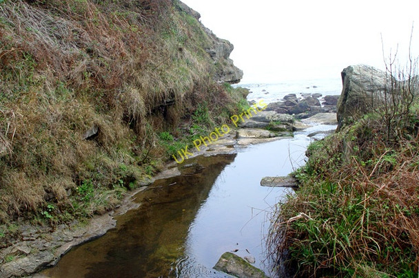 Photo 6"x4" Hayburn Beck, Hayburn Wyke, N. Yorks. Crowdon c2007