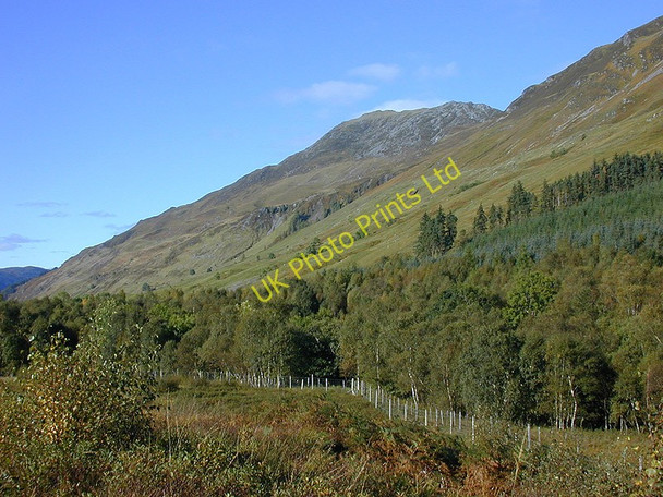 Photo 6"x4" View towards Sgurr an Airgid from Strath Croe Carn-gorm c2004